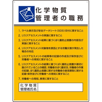 化学物質管理者の選任(化学物質管理者の職務) ユニット