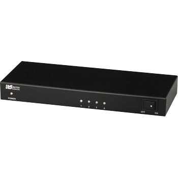 REX-HDSP4-4K 4K60Hz/HDCP2.2対応1入力4出力 HDMI分配器 1個 ラトック