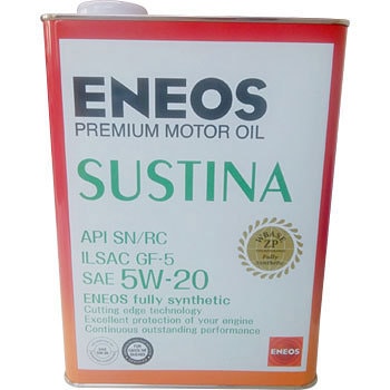 口コミ・レビューで人気商品を探そう 5W-20 ENEOS(JXTG 1箱(4L×6缶) エンジンオイル サスティナ メンテナンス