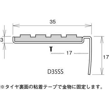 ステンレススリムノンスリップ タイヤ付き ヒナカ(日中製作所)