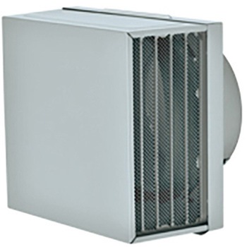 SUS製 角形耐外風フード 縦ギャラリ 網3M 左右開口タイプ メルコエアテクノロジー(旧:メルコエアテック)