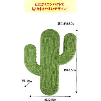 爪とぎサボテン 吸盤貼付けタイプ - ペットアイ