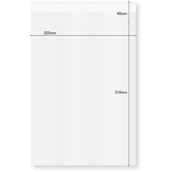 OPP袋 テープ付 60ミクロン A4 100枚パック 今村紙工