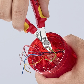 7806-125 絶縁スーパーニッパー 1丁 KNIPEX(クニペックス