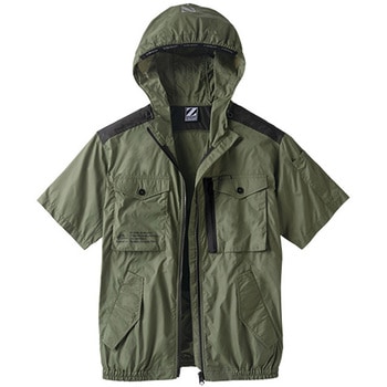 空調服半袖ブルゾン 74260(服のみ) 自重堂