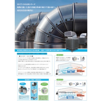 大型気化式冷風機 ダクトクーラー(本体) アースブロー