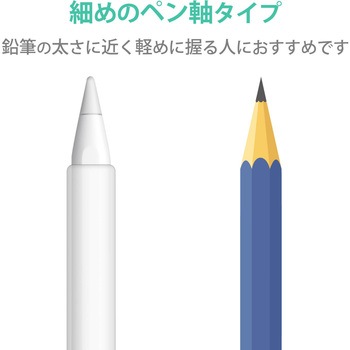 Apple Pencil 第2世代専用 ケース カバー 全体スリムグリップ シリコン 装着充電可能 タッチセンサー対応 エレコム