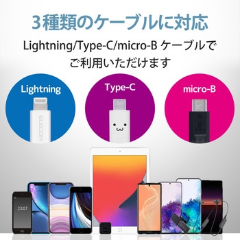 スマホ充電器 AC充電器 USB×2ポート 2.4A出力 コンパクト キューブ型 USBコンセント iPhone エレコム