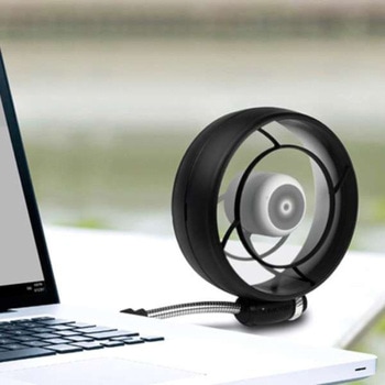 BIGFAN92U-MOBILY USB扇風機 ブラック タイムリー