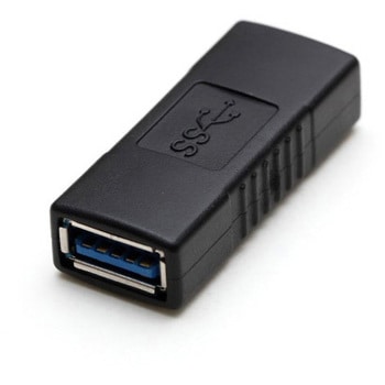 [USB_A メス/メス USB_A]中継アダプタ タイムリー