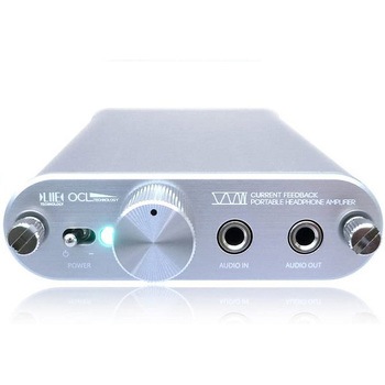 ★送料185円★ 好評 電流帰還方式 ヘッドホンアンプ USB DAC PCM2704搭載 ケース付き 自作品 ☆送料185円☆ 好評 電流帰還方式 ヘッドホンアンプ USB DAC PCM2704