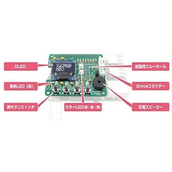 ガイドブック付!ラズパイ入門ボード 【組立済】 ビット・トレード・ワン