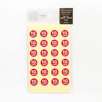 No�D721 10OFF �^�b�N���x�� HEIKO 62967765