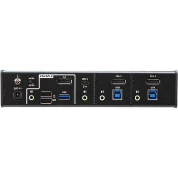 3ポートUSB-C/DisplayPort ハイブリッドKVMPスイッチ(PD 3.0対応) ATEN
