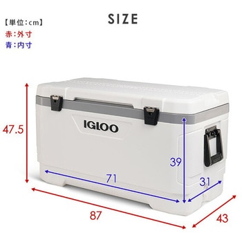 クーラーボックス 大型 マリーンウルトラ100 (95L) イグルー