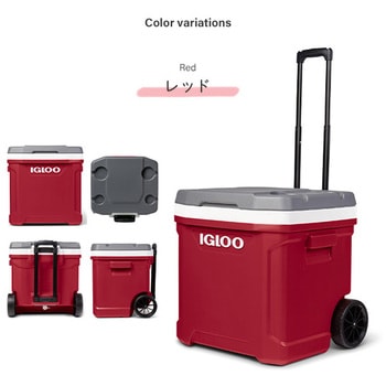 キャスター付き クーラーボックス 大型 ラティチュード 60ローラー (57L) イグルー