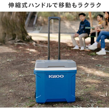 キャスター付き クーラーボックス 大型 ラティチュード30ローラー (28.5L) イグルー 【通販モノタロウ】