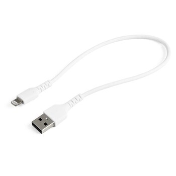 Rusbltmm30cmw 高耐久lightning Usb Aケーブル アラミド繊維補強 Iphone Ipod Ipad対応 Apple Mfi認証 アップルライトニング Usb充電同期ケーブル 1個 Startech Com 通販サイトmonotaro