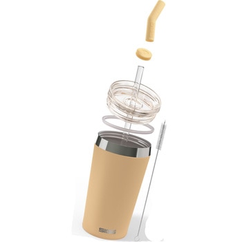 ガラスストロー付き ステンレスマグ ヘリア 0.45L SIGG(シグ)