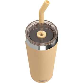 ガラスストロー付き ステンレスマグ ヘリア 0.6L SIGG(シグ)