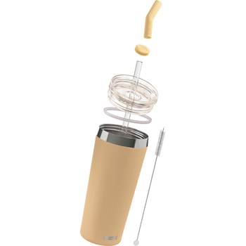 ガラスストロー付き ステンレスマグ ヘリア 0.6L SIGG(シグ)