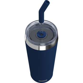 ガラスストロー付き ステンレスマグ ヘリア 0.6L SIGG(シグ)