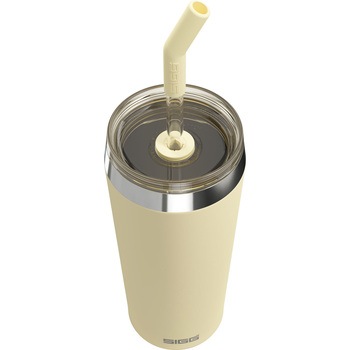 ガラスストロー付き ステンレスマグ ヘリア 0.6L SIGG(シグ)