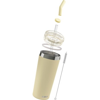 ガラスストロー付き ステンレスマグ ヘリア 0.6L SIGG(シグ)