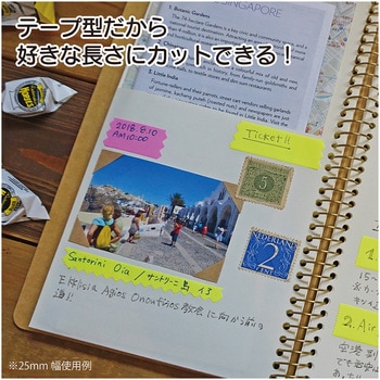 メモックロールテープ 7mmカッター付 - ヤマト(事務用品)