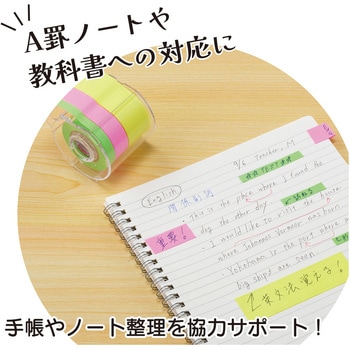 メモックロールテープ レモンローズライム ヤマト(事務用品)