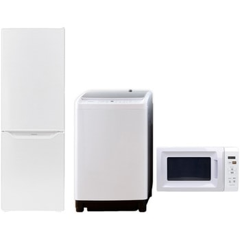 家電セット 寮 オフィス 事務所 新生活家電 3点セット (6kg洗濯機 106L冷蔵庫 オーブンレンジ) YAMAZEN(山善)