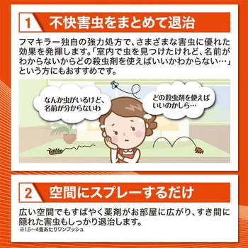 お部屋の虫キラーワンプッシュ フマキラー