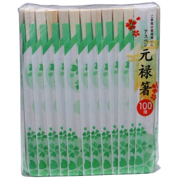 いずみ アスペン元禄箸 割りばし 100膳入 大和物産