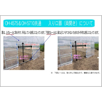 オリジナルハウス 前後扉仕様 南榮工業