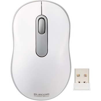 M-DY10DRSKWH ���C�����X�}�E�X ���� 2.4GHz USB �R�� ���w�� 3�{�^�� �É� S�T�C�Y �G���R�� �z���C�g�F   M-DY10DRSKWH 63028359