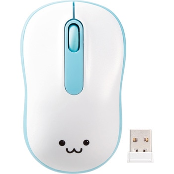 ワイヤレスマウス 無線 2.4GHz USB 抗菌 光学式 3ボタン 静音 Mサイズ エレコム