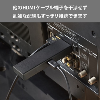Fire TV Stickスタンド スタンド型アダプタ LANポート付 エレコム