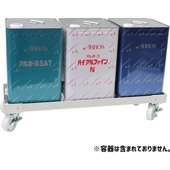 アルミアングルキャリー 一斗缶用台車 エム・あい
