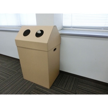 段ボール製ゴミ箱 フタ TRUSCO