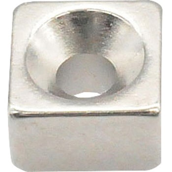 ネオジム磁石(角形皿ねじ穴付) TRUSCO