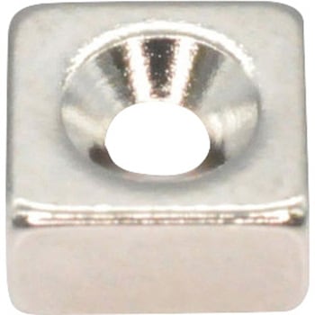 ネオジム磁石(角形皿ねじ穴付) TRUSCO