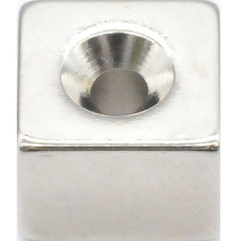 ネオジム磁石(角形皿ねじ穴付) TRUSCO