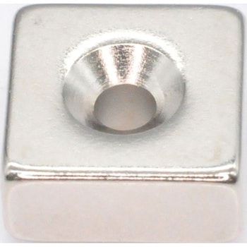 ネオジム磁石(角形皿ねじ穴付) TRUSCO