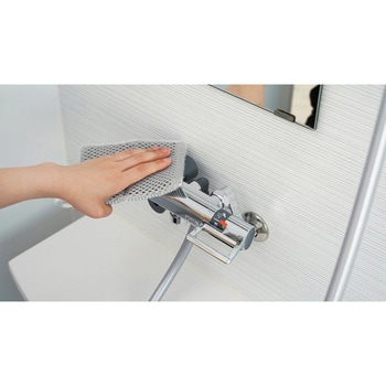 両面使えるブラシスポンジ アズマ工業