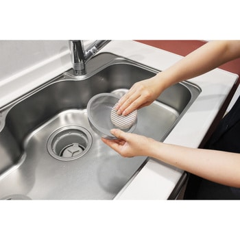 両面使えるブラシスポンジ アズマ工業