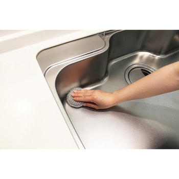 両面使えるブラシスポンジ アズマ工業