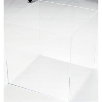 アクリルディスプレイボックス トップ 豪華で新しい 5面 正方形