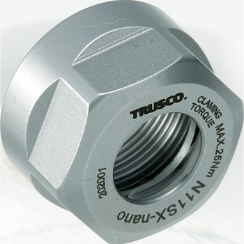 NC旋盤用コレットホルダ ERナット TRUSCO