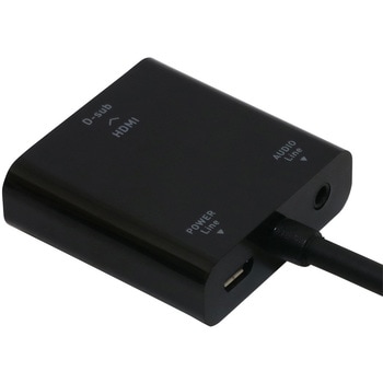 HDA-DS01/BK HDMI-Dsub変換アダプタ ミヨシ ブラック色 対応 ケーブル