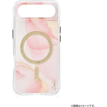 iPhone Air Coehl 耐衝撃 ストラップループ付属 ワイヤレス充電対応 スマホケース 「AERIS」 ソフトピンク Coehl